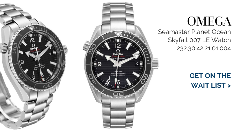 Omega Seamaster Planet Ocean Skyfall 007 LE Watch 232.30.42.21.01.004 