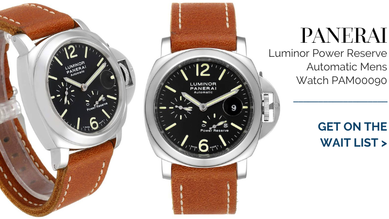 Panerai Luminor Power Reserve Automatic Mens Watch PAM00090