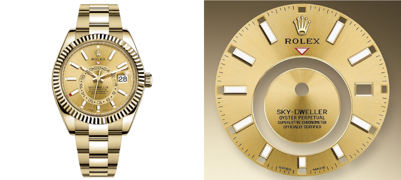 Rolex Sky-Dweller Yellow Gold
