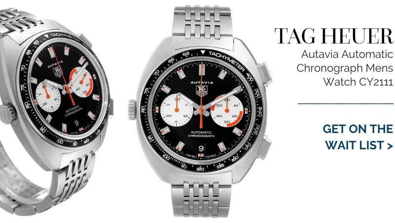 Tag Heuer Autavia Automatic Chronograph Mens Watch CY2111