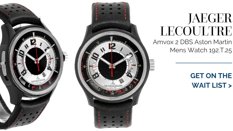 Jaeger Lecoultre Amvox 2 DBS Aston Martin Mens Watch 192.T.25