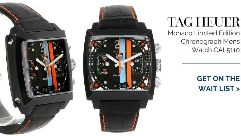 Tag Heuer Monaco Limited Edition Chronograph Mens Watch CAL5110