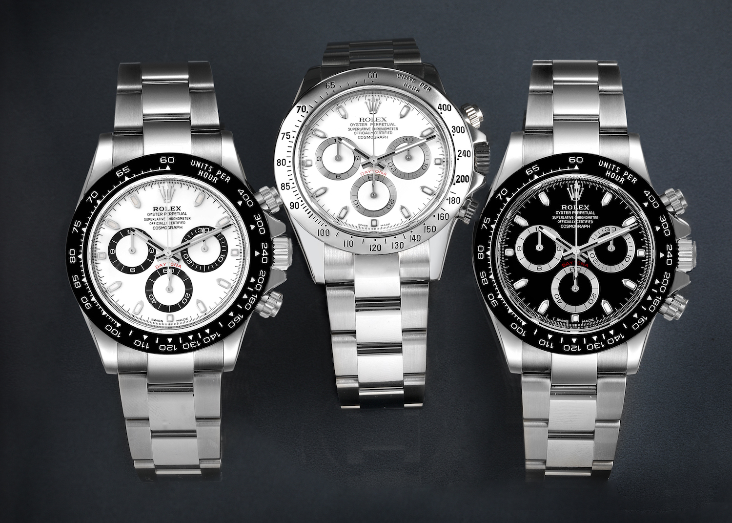 Rolex Daytona Steel ref 116520 and Rolex Daytona Ceramic Bezel 116500