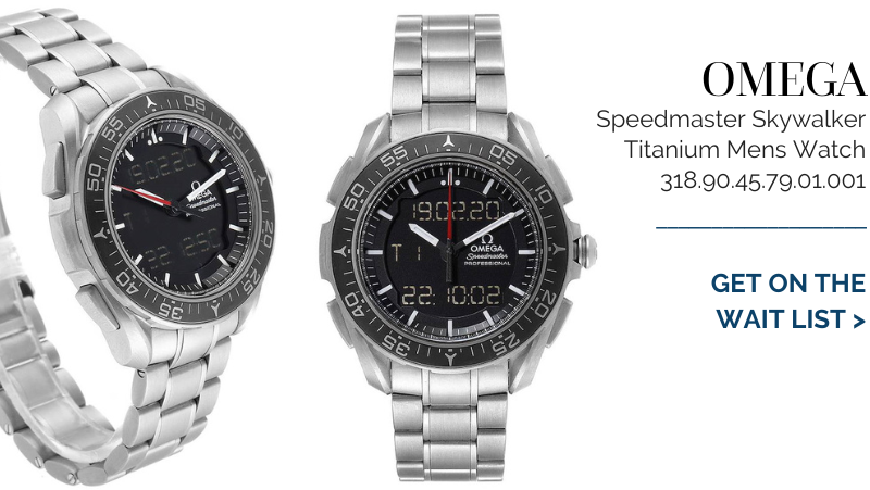 Omega Speedmaster Skywalker Titanium Mens Watch 318.90.45.79.01.001