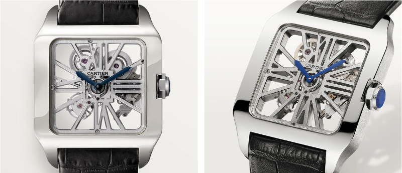 Cartier Santos Dumont Skeleton Ref. W2020033