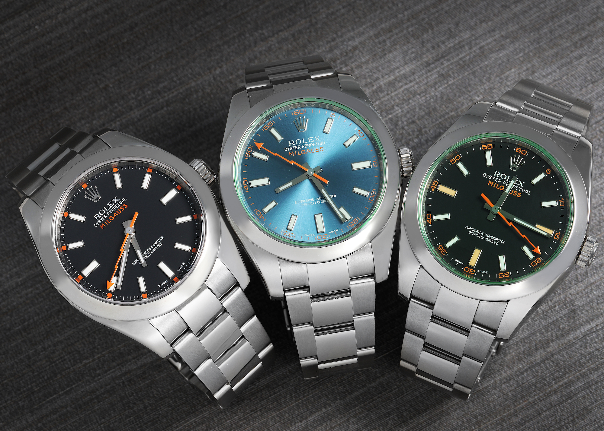 Rolex Milgauss ref 116400 range