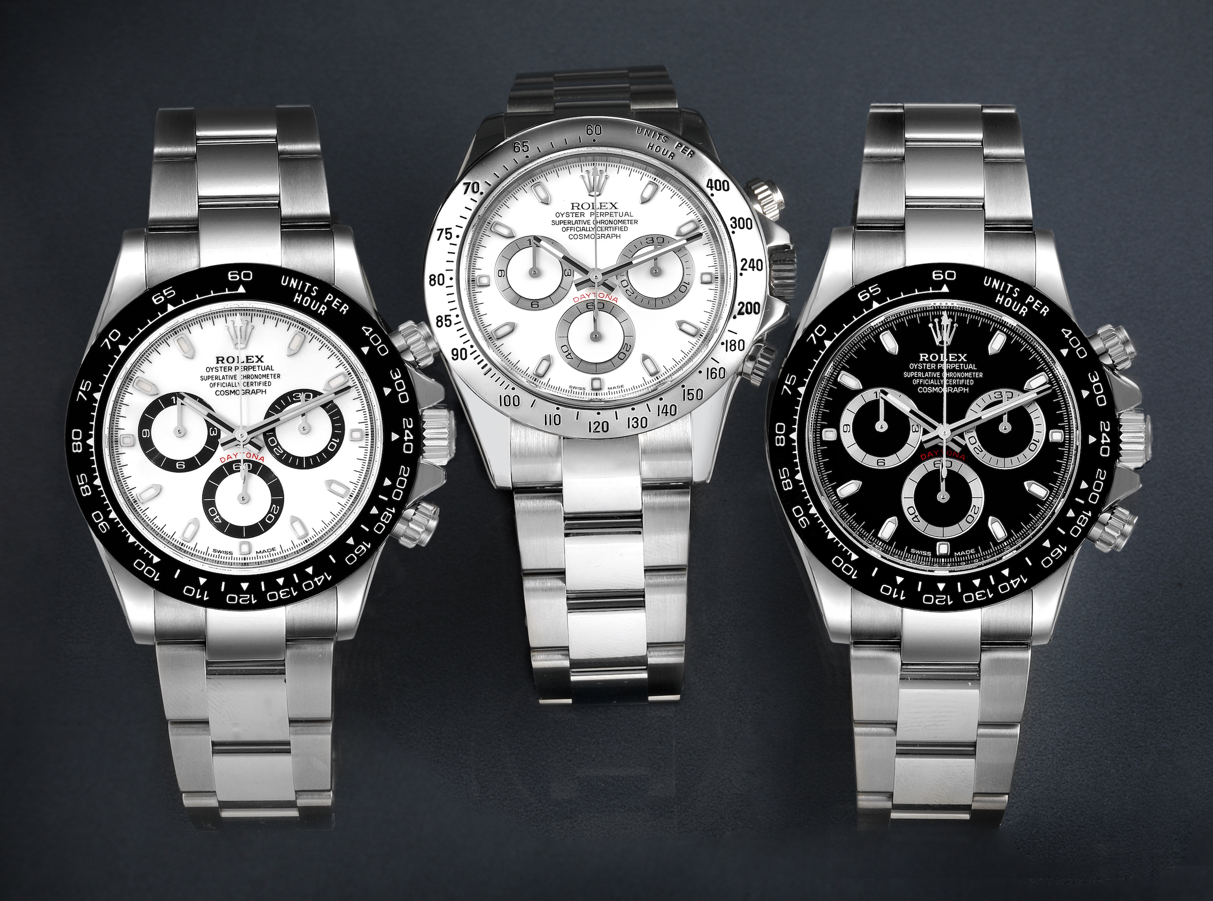 Steel Rolex Daytona Models
