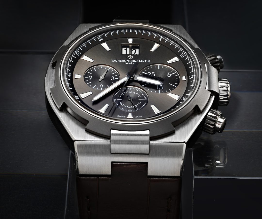 Vacheron Constantin Overseas Deep Stream Chronograph Mens Watch 49150