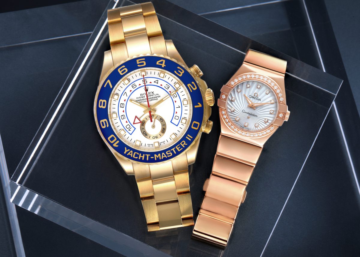 Rolex Yachtmaster II Omega Constellation