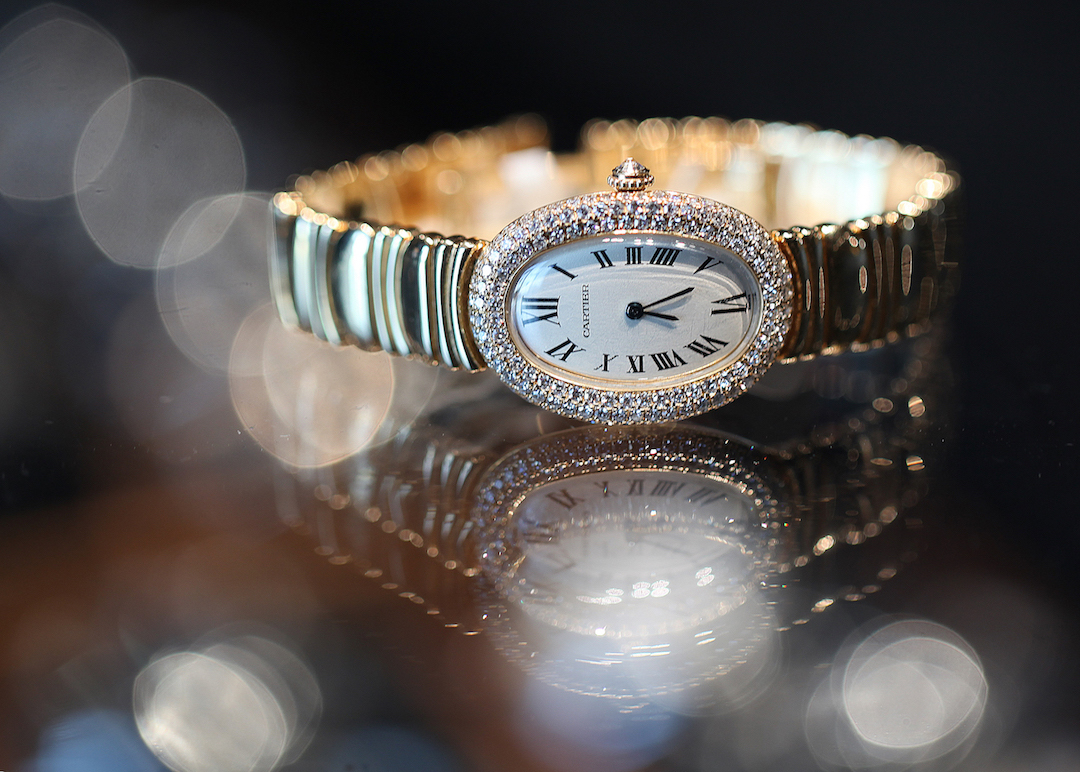 Cartier Baignoire in Yellow Gold