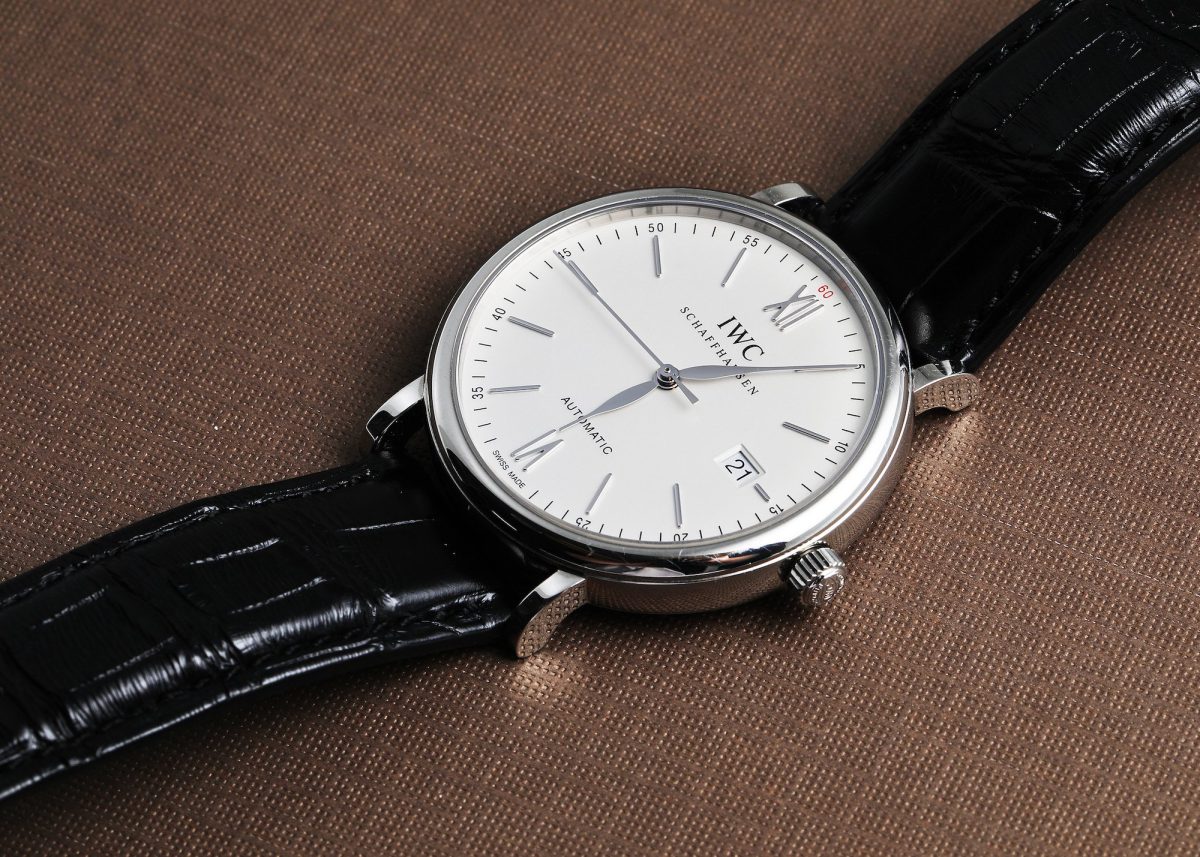 IWC Portofino Silver Dial Automatic Steel Mens Watch IW356501