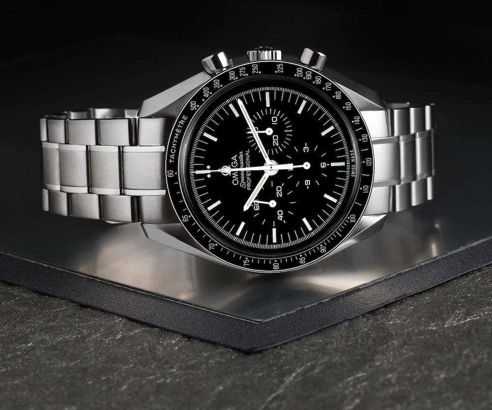 Omega Speedmaster MoonWatch Chronograph Black Dial Mens Watch 3570.50.00