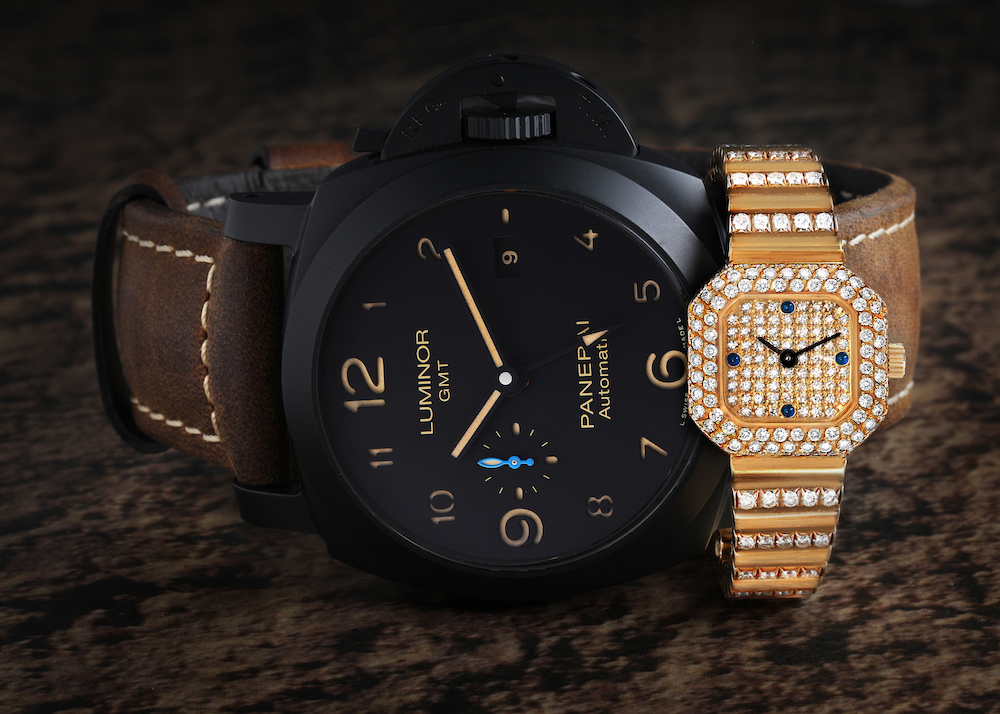 Panerai Luminor 1950 3 Days GMT Ceramic Mens Watch PAM01441