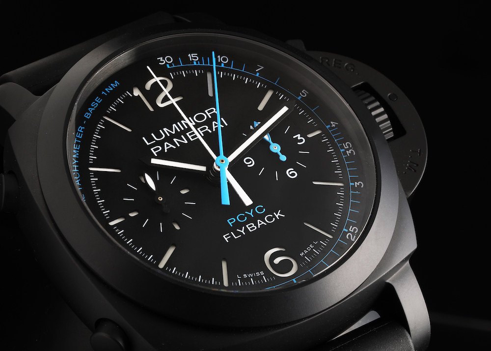 Panerai Luminor 1950 Flyback PCYC Ceramic Mens Watch PAM00788