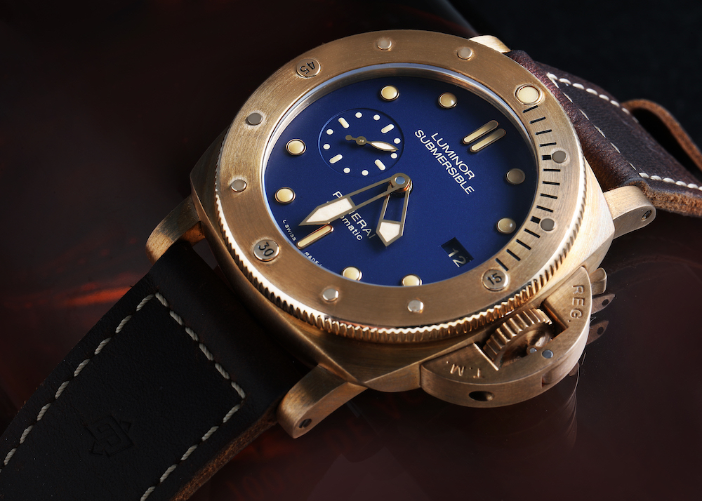 Panerai Luminor Submersible 1950 3 Day Bronzo LE Mens Watch PAM00671