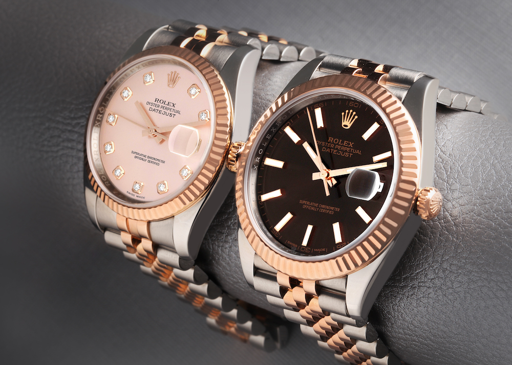 Rolex Datejust 41 Steel Everose Gold ref 126331