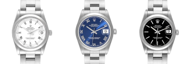 Rolex Datejust Midsize Ladies Watch 68240