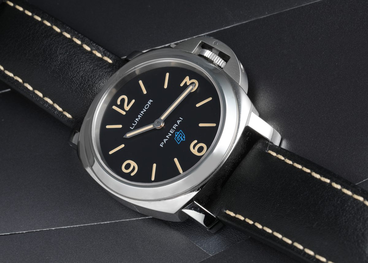 Panerai Luminor Base Logo 44mm Steel Mens Watch PAM00774