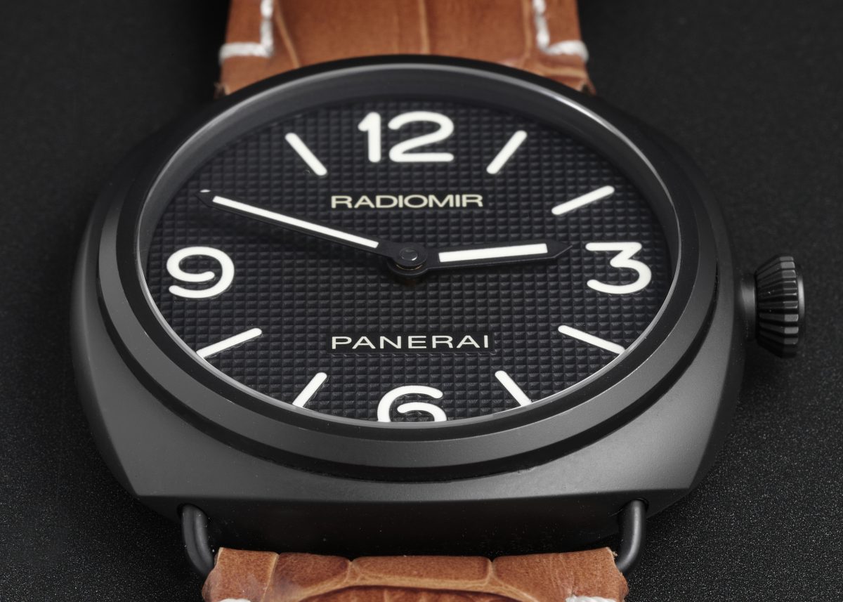 Panerai Radiomir 45mm Black Seal Ceramic Mens Watch PAM00643