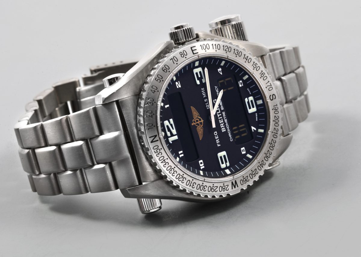 Breitling Professional Emergency Quartz Titanium Watch E56121