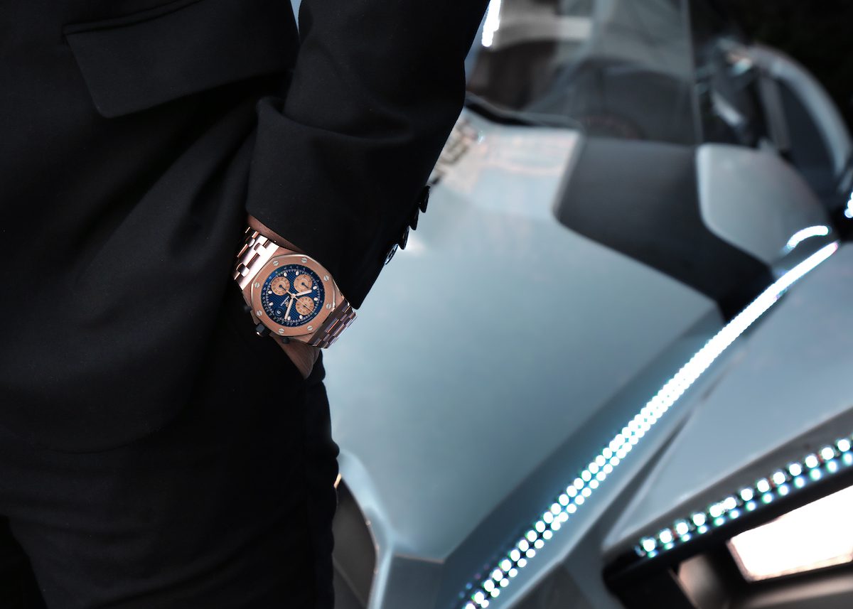 Audemars Piguet Royal Oak Offshore Rose Gold Mens Watch 26238OR