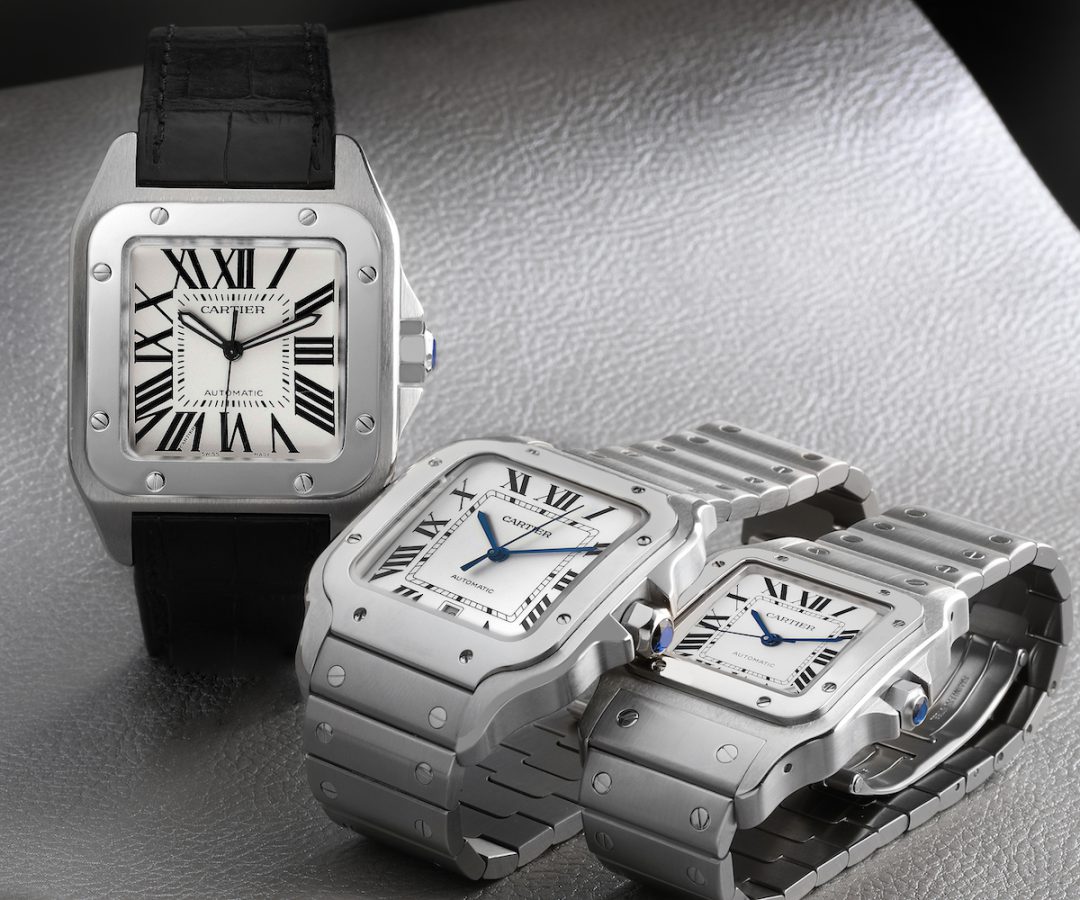 Cartier Santos 100, Santos de Cartier, and Santos Galbee