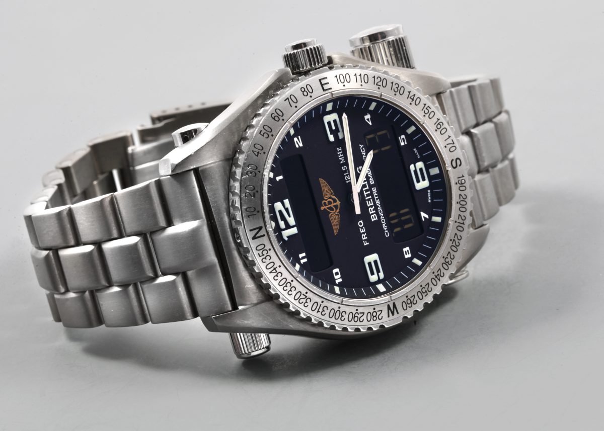 Breitling Professional Emergency Quartz Titanium Watch E56121