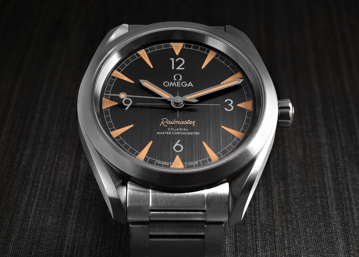 Omega Railmaster Co-Axial Master Steel Mens Watch 220.10.40.20.01.001