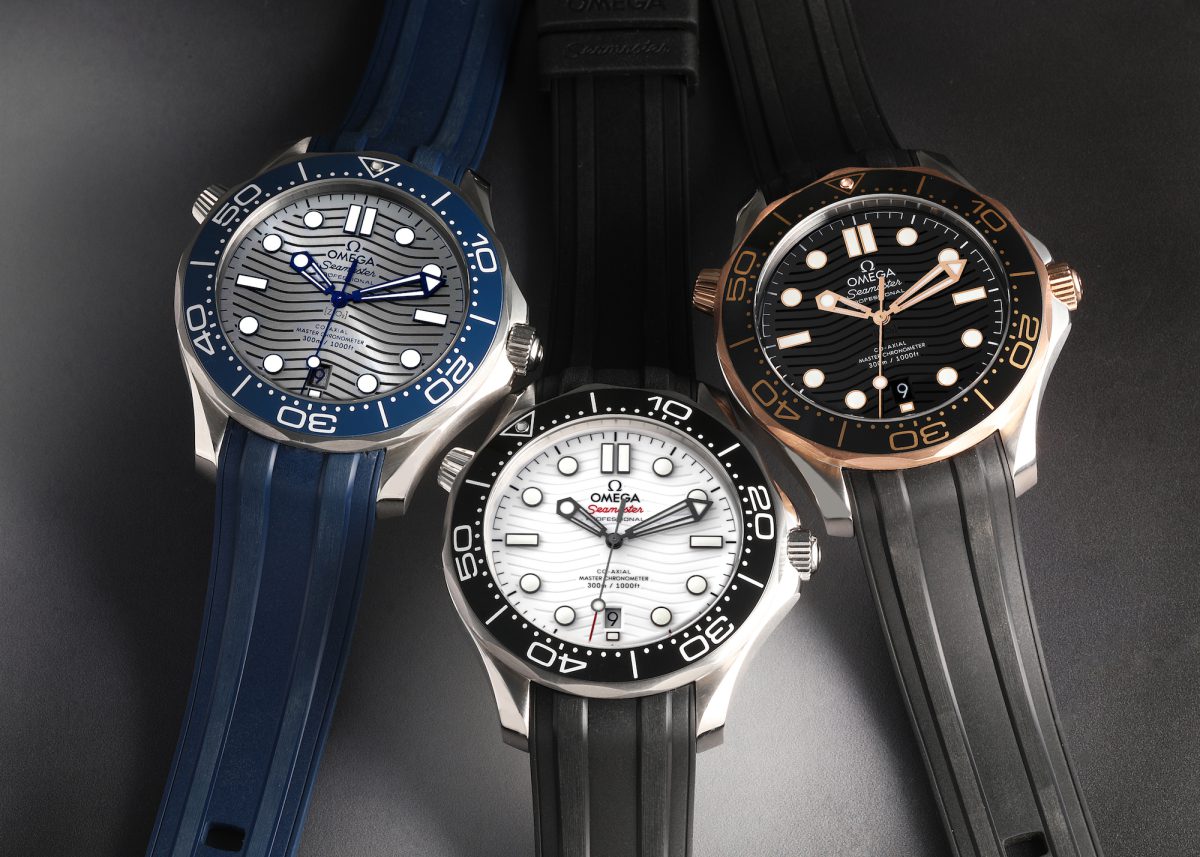 Omega Seamaster 300M Ceramic Bezel and Dial Watches