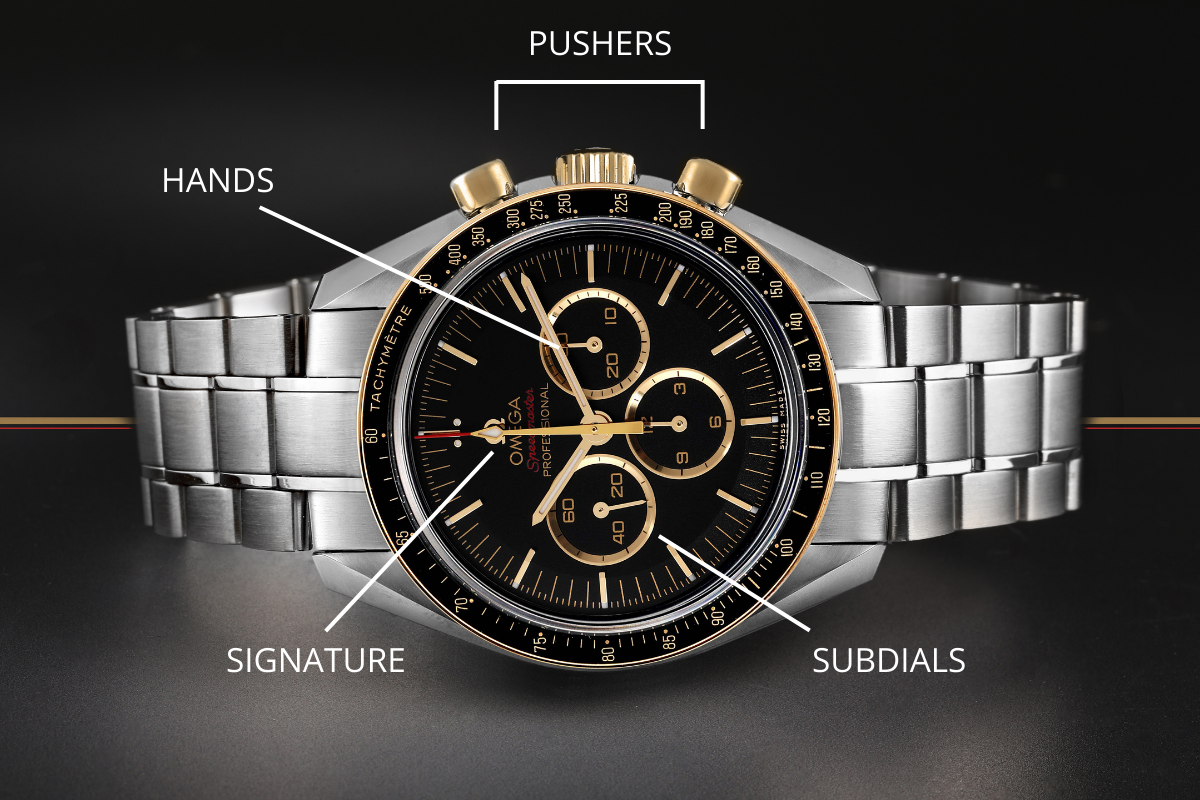 Omega Speedmaster Tokyo 2020 Olympics LE Watch Steel Yellow Gold