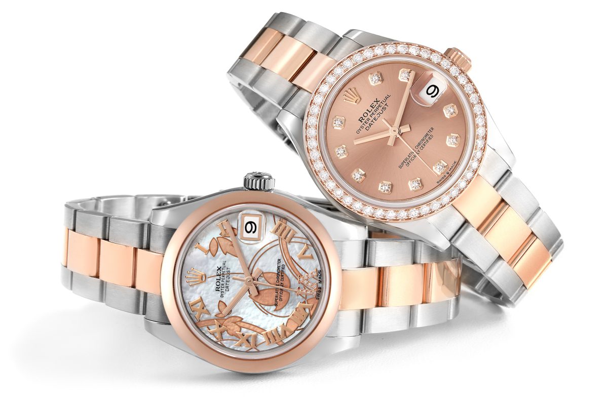 Rolex Datejust Midsize Steel Rose Gold Goldust Dream MOP Ladies Watch 178241