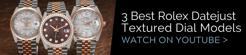 Rolex Datejust Textured Dials