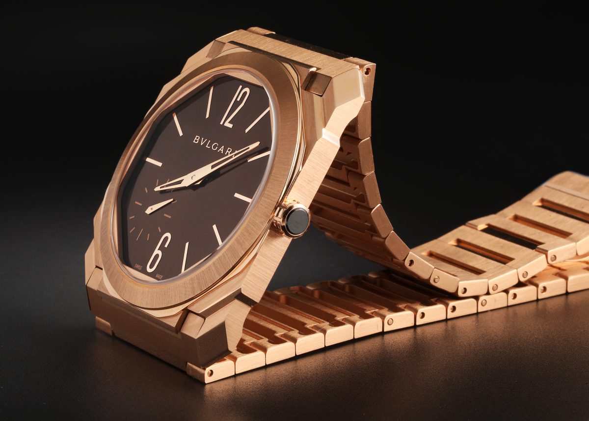 Bvlgari Octo Finissimo Rose Gold Ultra Thin Mens Watch 102912