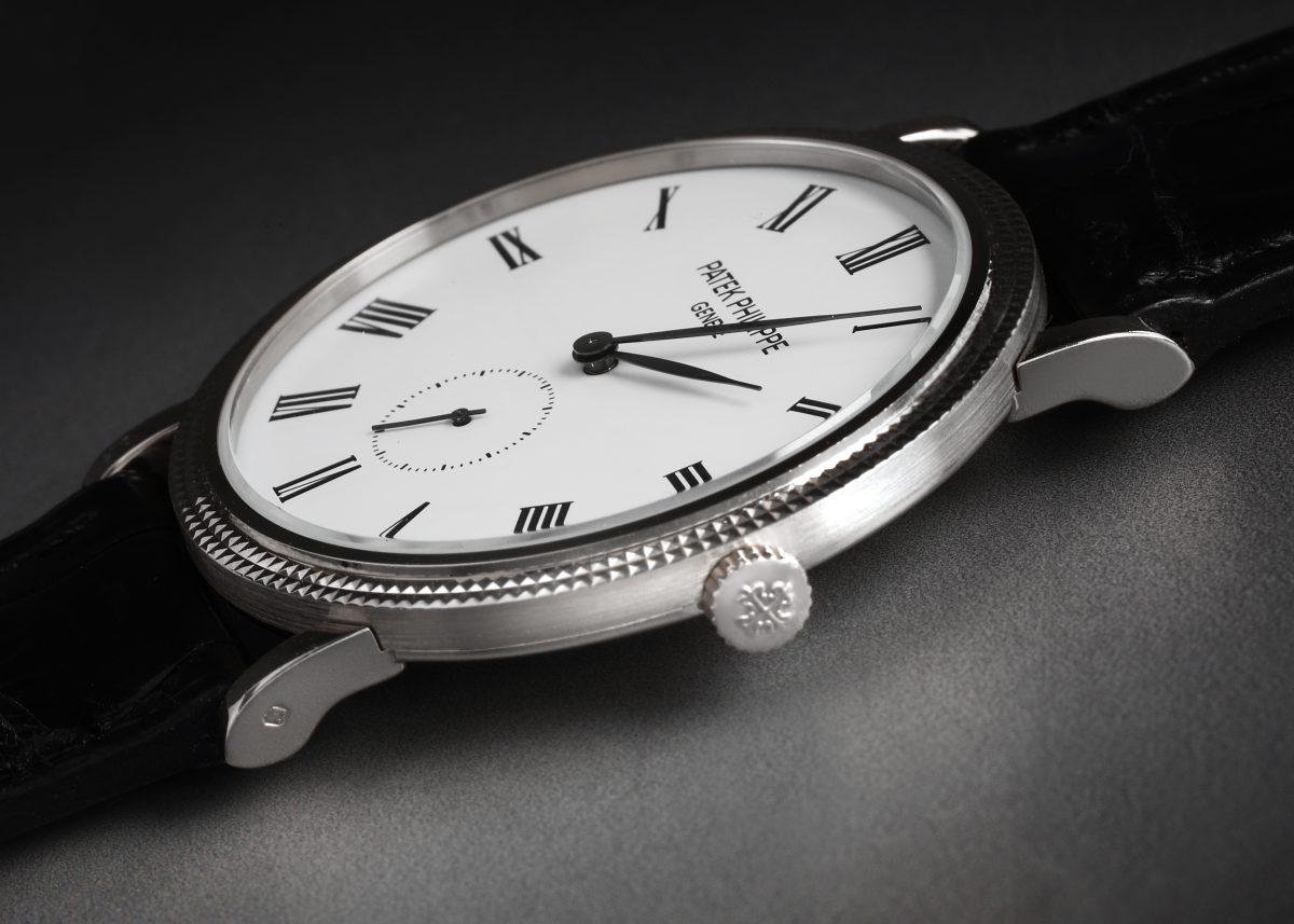 Patek Philippe Calatrava White Gold Mens Watch 5119