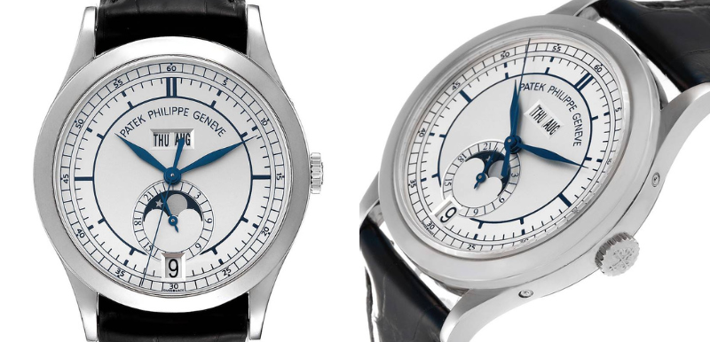 Patek Philippe Complications Annual Calendar White Gold Mens Watch 5396