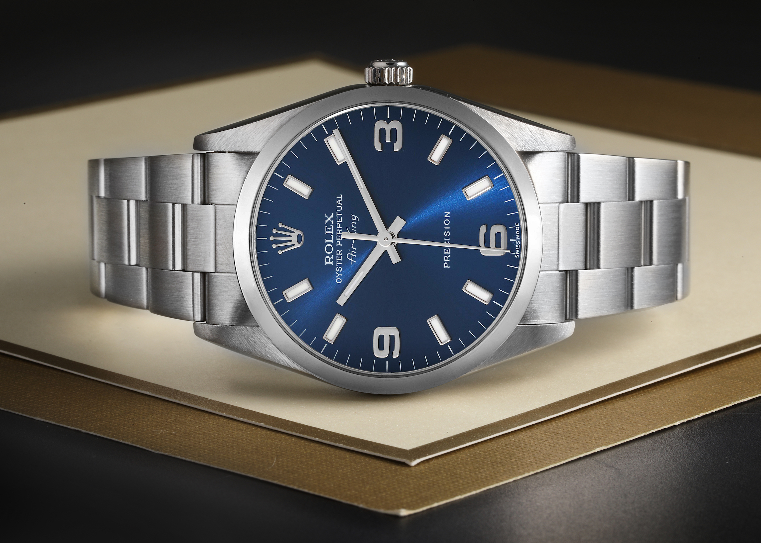 Rolex Air-King Steel Smooth Bezel 14000