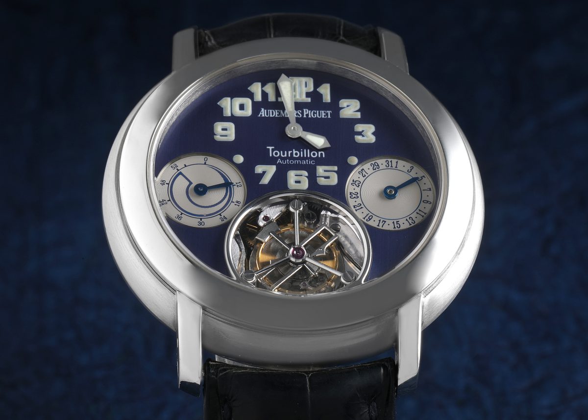 Audemars Piguet Jules Audemars Tourbillon Platinum Mens Watch 25964PT