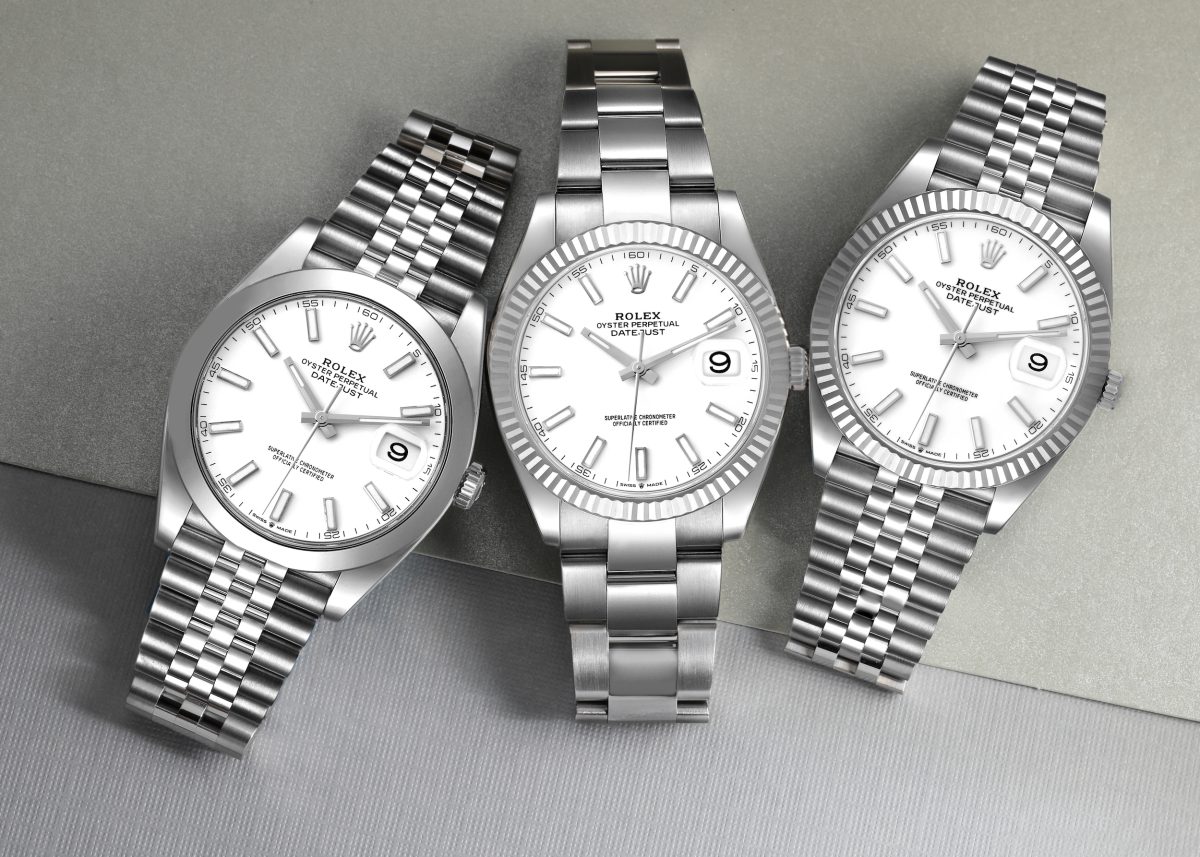 Rolex Datejust 41 White Dial Watches