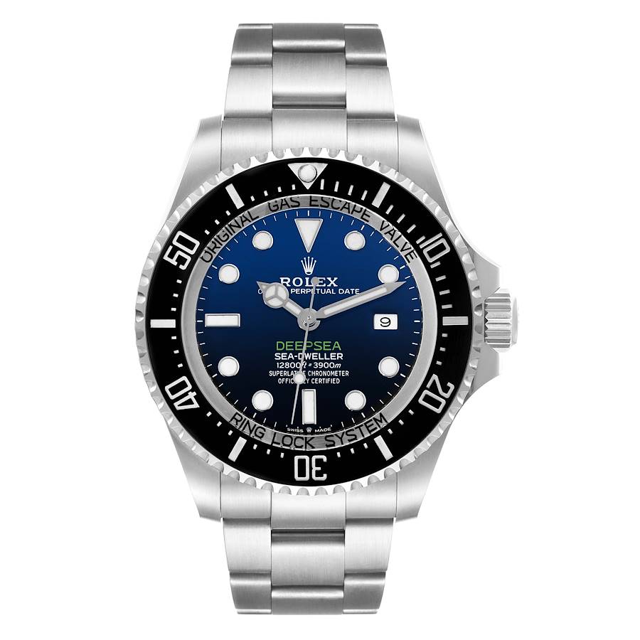 Rolex Seadweller Deepsea 44 Cameron D-Blue Dial Mens Watch 126660