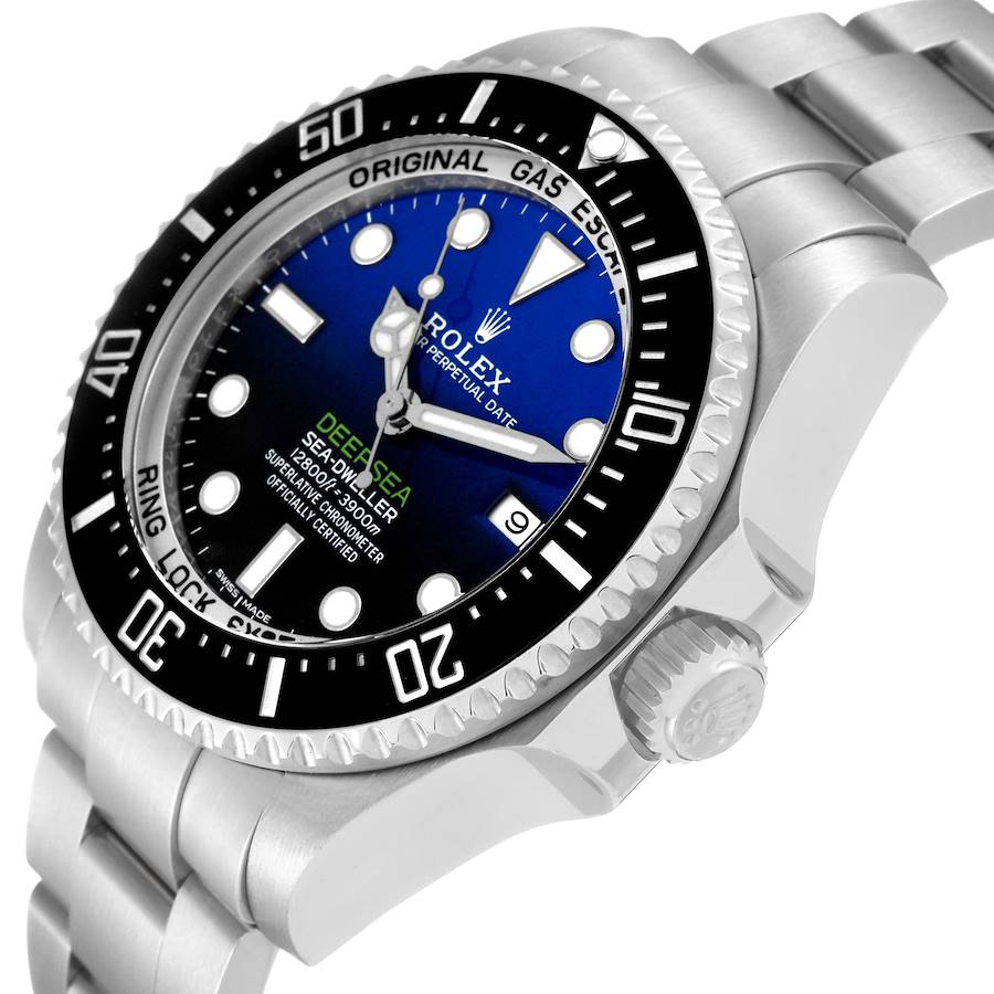 Rolex Seadweller Deepsea Cameron D-Blue Steel Mens Watch 116660