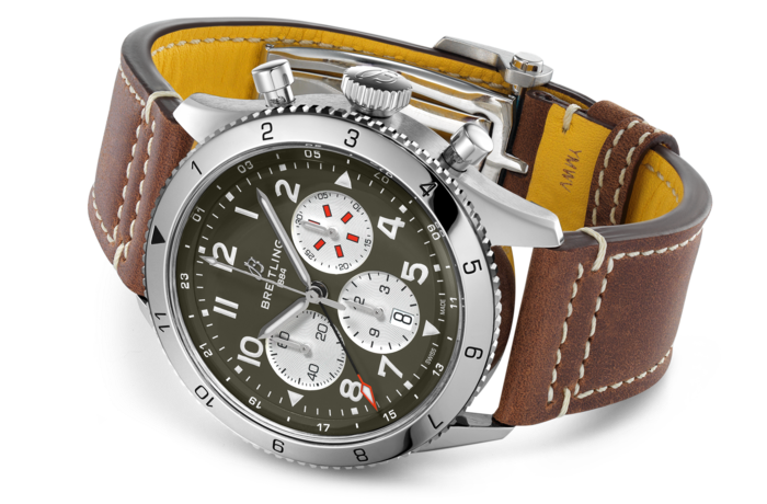 Breitling Aviator 8 B01 Curtiss Warhawk Steel Mens Watch AB0119