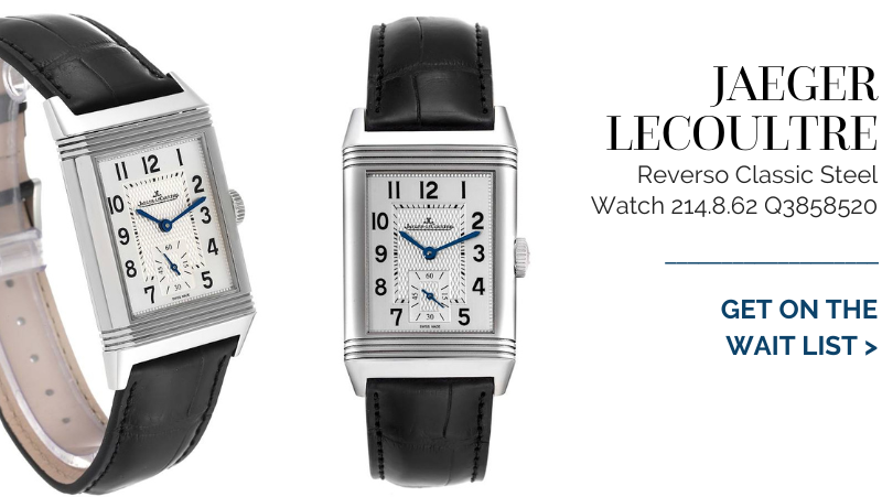 Jaeger LeCoultre Reverso Classic Steel Mens Watch 214.8.62 Q3858520