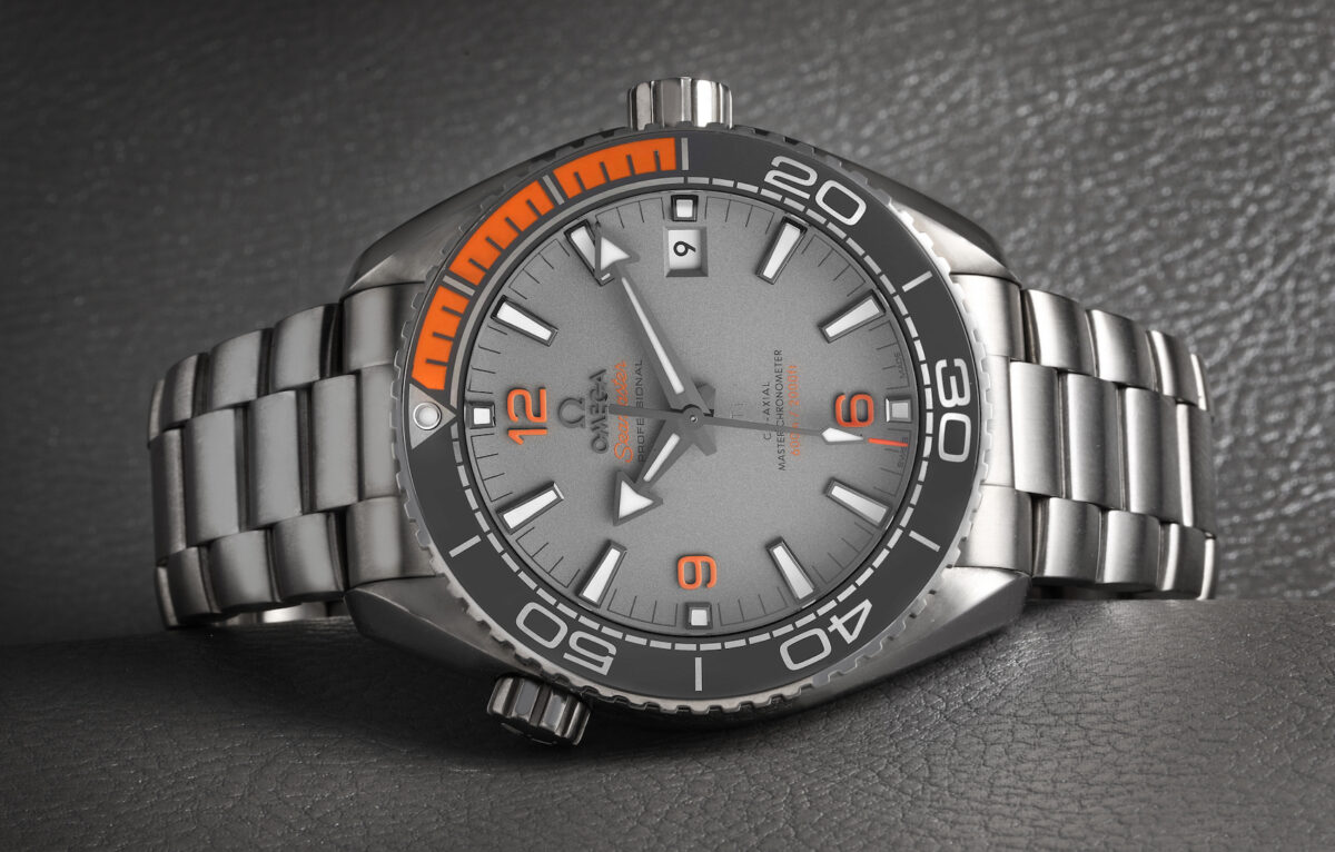 Omega Planet Ocean Co-Axial Titanium Mens Watch 215.90.44.21.99.001