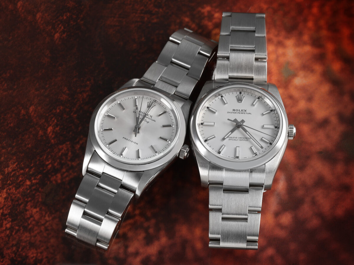 Rolex Air-King 14000 and Oyster Perpetual 114200