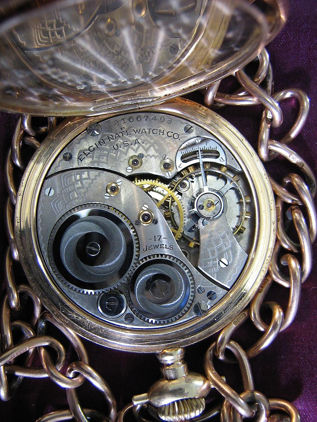 1919 Elgin National Watch Company USA