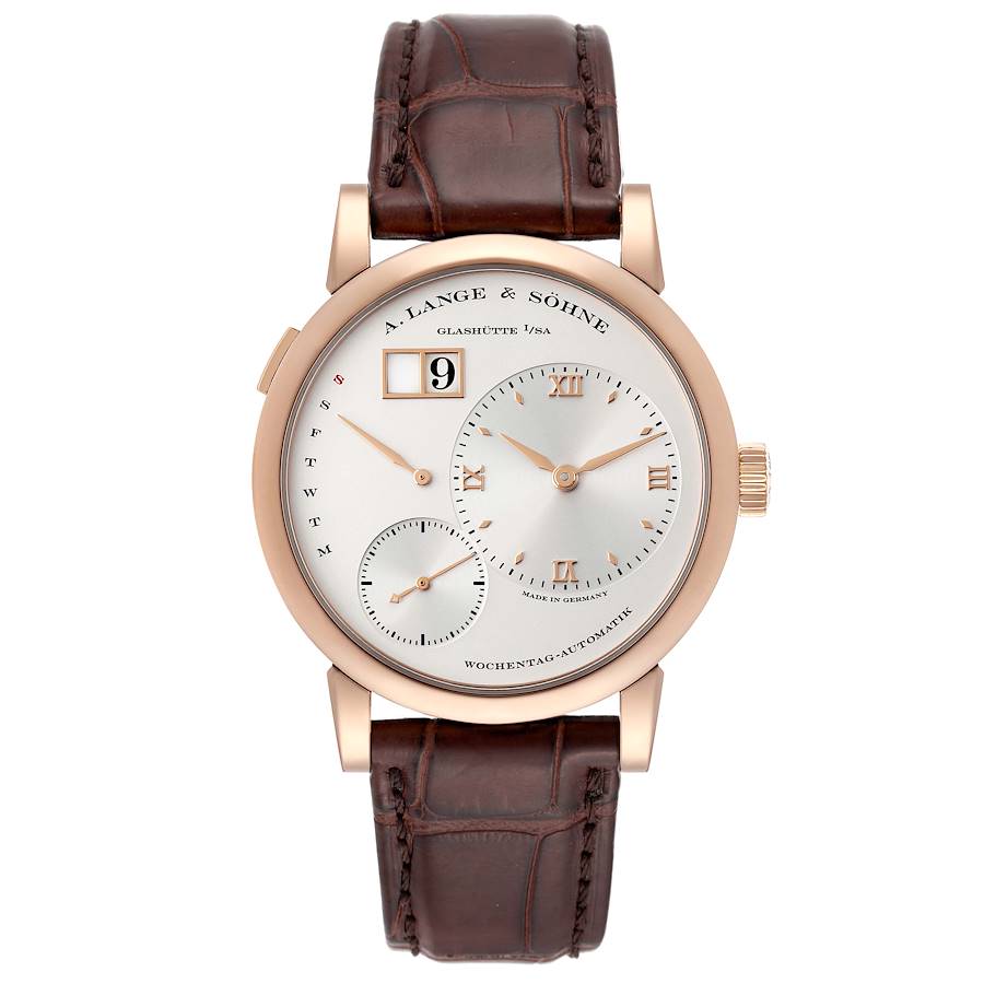 A. Lange & Söhne Lange 1 Daymatic Rose Gold Mens Watch 320.032