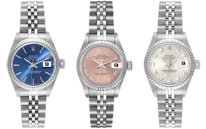 Rolex Datejust Steel and White Gold 69174 Watches