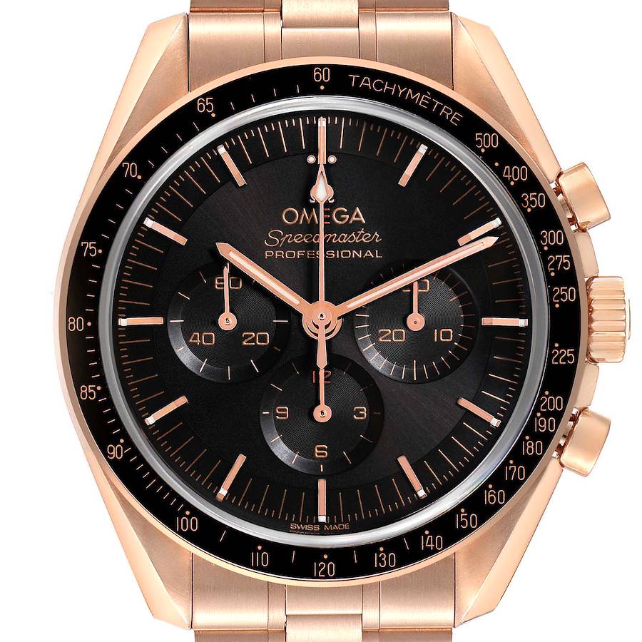 Omega Speedmaster Rose Gold Mens Moonwatch 310.60.42.50.01.001