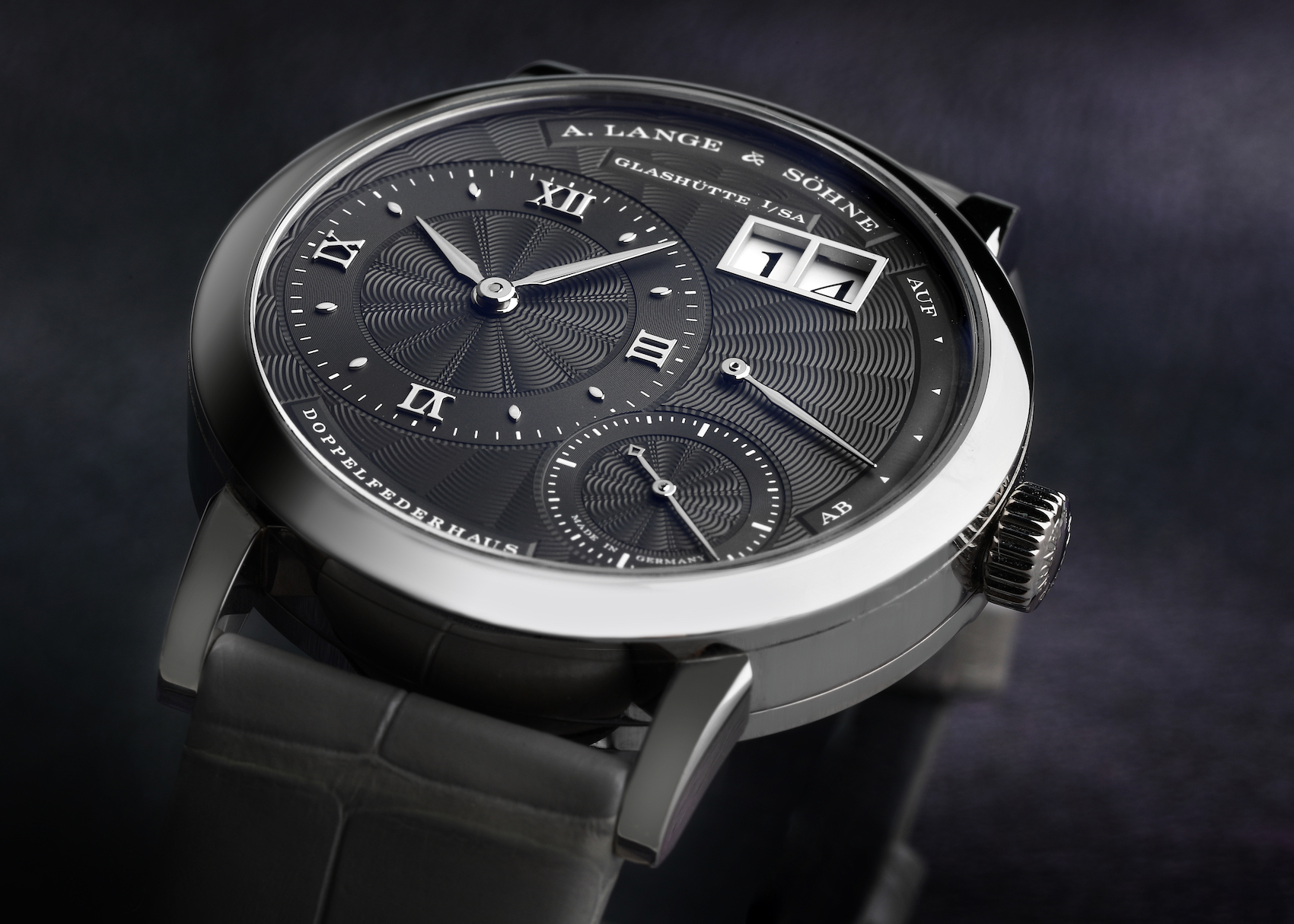 A. Lange and Sohne Little Lange 1 White Gold Mens Watch 181.038