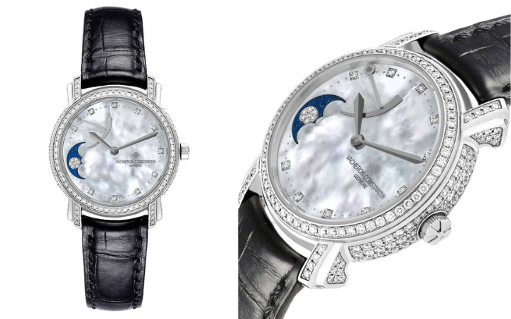 Vacheron Constantin Malte White Gold MOP Diamond Ladies Watch 83505